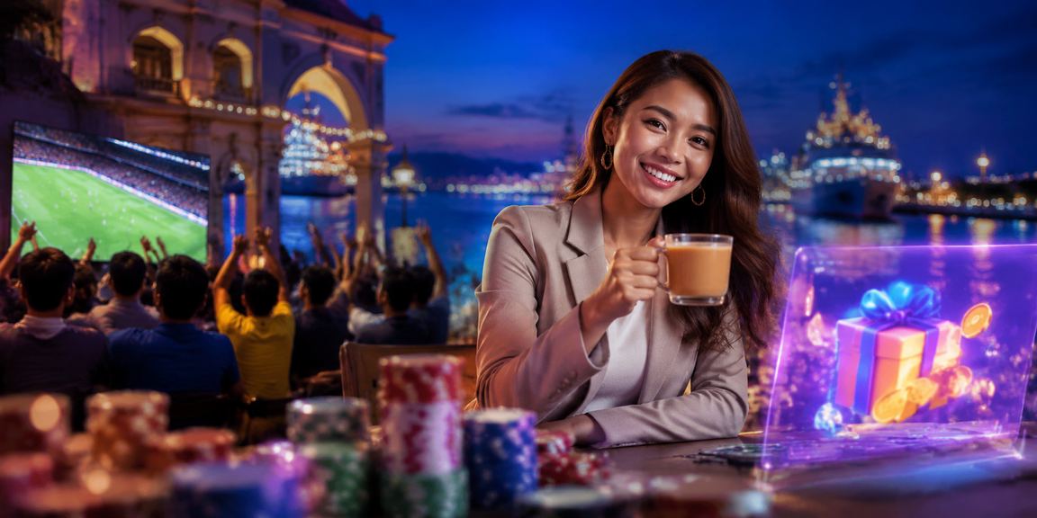 A Malaysian player reviewing the 821 casino bonus offer on their smartphone
